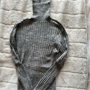 Zara turtleneck grey sweater